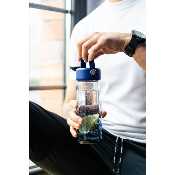 Sinine klaaspudel 350 ml Fuori - Vialli Design-image-2