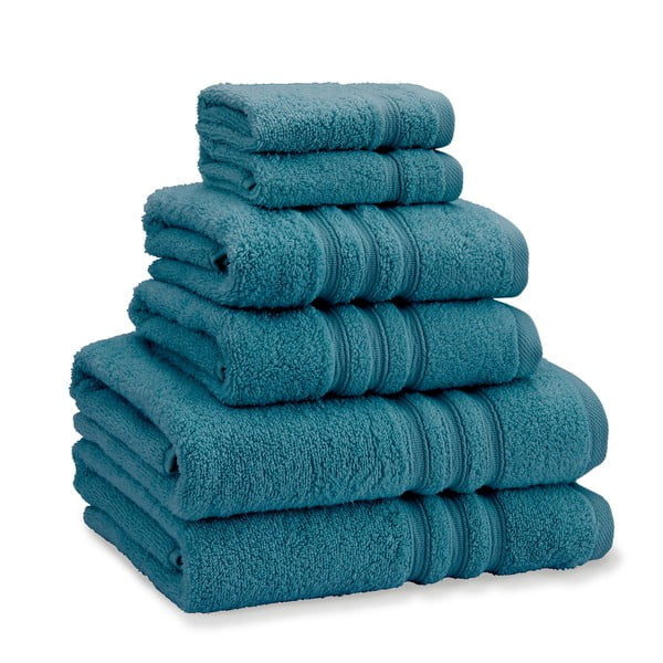 Sinakasrohelised froteerätikud 6tk komplektis Zero Twist - Catherine Lansfield