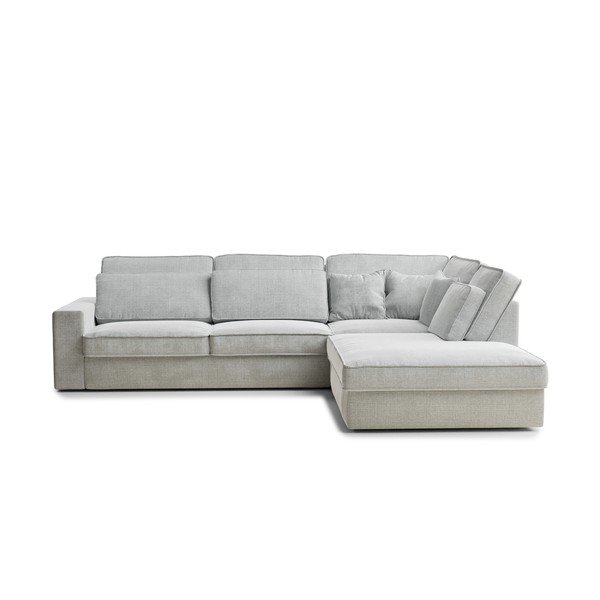 Helehall šenill-nurgadiivan (parem nurk/L-kujuline) Kirou - Maison de Rêve