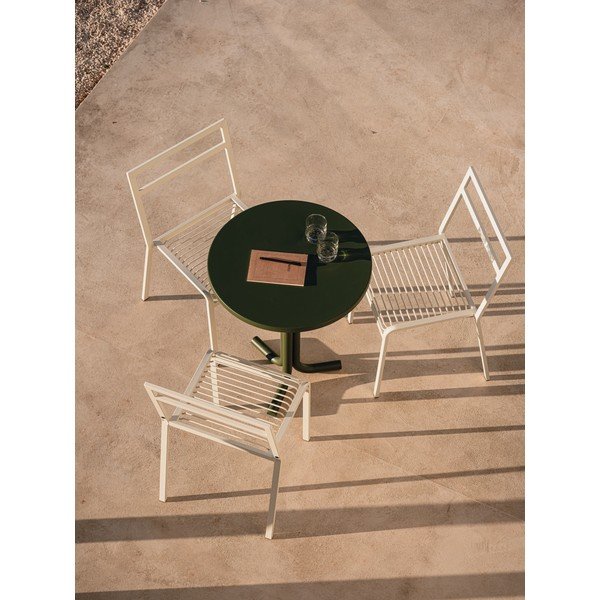 Metallist ümmargune aiasöögilaud ø 59 cm Nokk - noo.ma-image-2