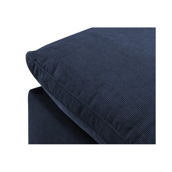 Tmavě modrá rohová část modulární manšestrové pohovky Windsor & Co Sofas Galaxy, pravý roh-image-4