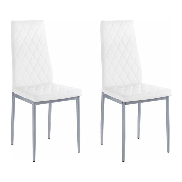 Sada 2 bílých židlí Støraa Barak