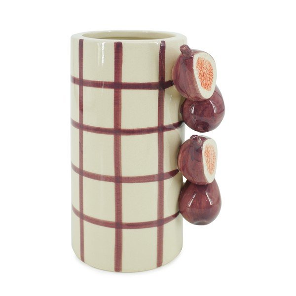 Lilla/kreemikas keraamiline vaas (kõrgus 21 cm) Havor - Yes Everyday