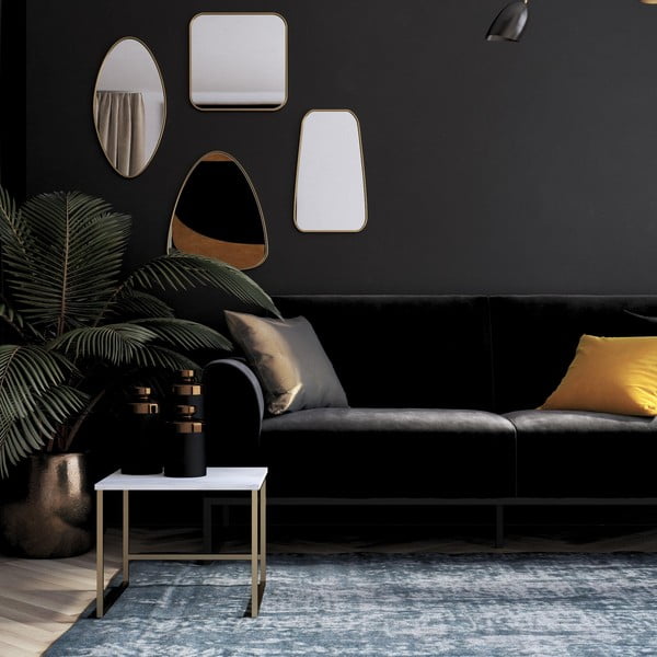 Must diivanvoodi 217,2 cm Adley - CosmoLiving by Cosmopolitan-image-1