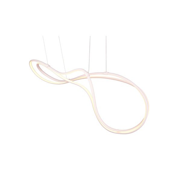 Valge LED-rippvalgusti metallist varjuga Nala - Trio Select-image-2