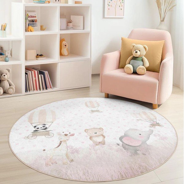 Pestav laste mänguvaip ø150 cm Dainty Animals - Mila Home-image-3