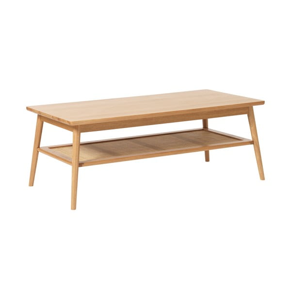 Tammepuidust diivanilaud 60x120 cm Barrali - Unique Furniture-image-1