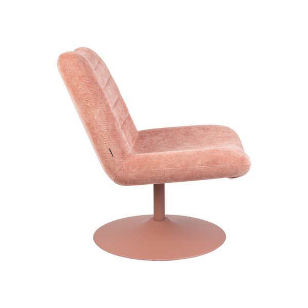 Roosa sametist tugitool Bubba - Zuiver-image-3