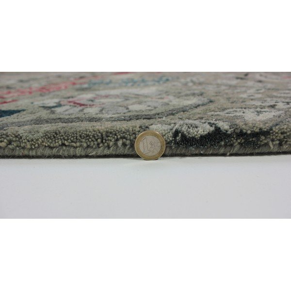 Šedý ručně tkaný koberec Flair Rugs Persian Fusion, 120 x 170 cm-image-2