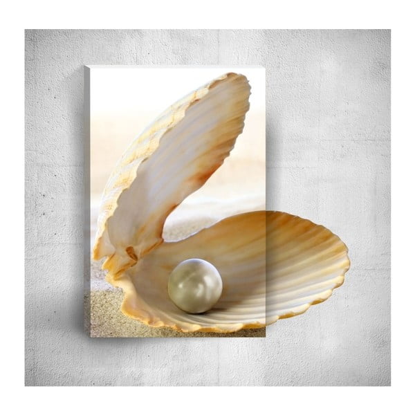 Nástěnný 3D obraz Mosticx Seashell With Pearl, 40 x 60 cm