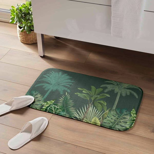 Roheline vannitoamatt 45x75 cm Vagabonde - douceur d'intérieur-image-1