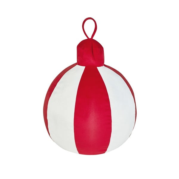 Plüüsist jõulumotiiviga dekoratiivpadi 25x30 cm Christmas Bauble - Catherine Lansfield