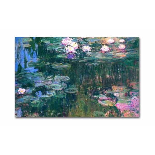 Seinareproduktsioon lõuendil , 45 x 70 cm Claude Monet - Wallity