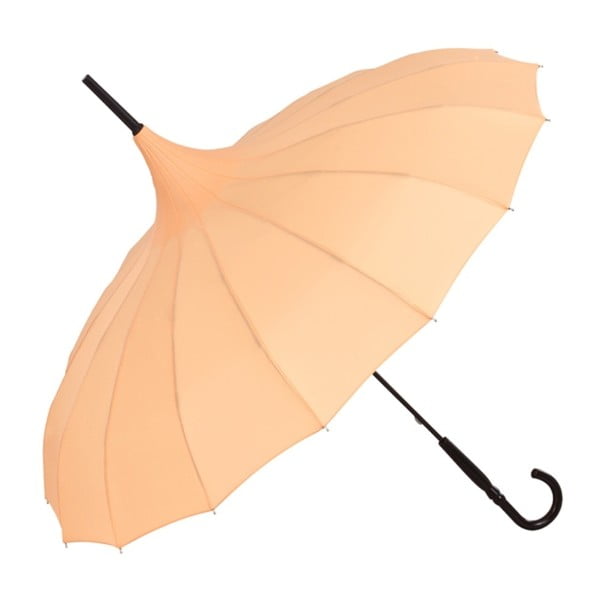 Meruňkový holový deštník Von Lilienfeld Pagoda Charlotte