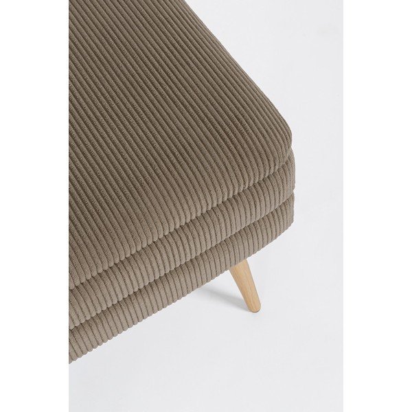 Hallikaspruun polsterdatud pink Olga - Bizzotto-image-4