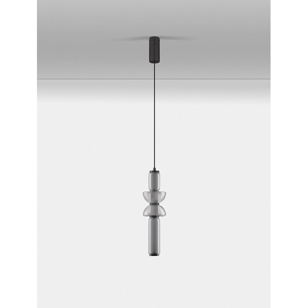 Hallist klaasist hämardatav LED-rippvalgusti ø 12 cm Ulon - Nova Luce-image-4