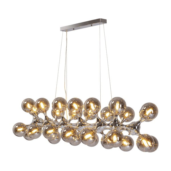 Rippvalgusti hallikas-kuldne ø 12 cm Atomic - Kare Design-image-4