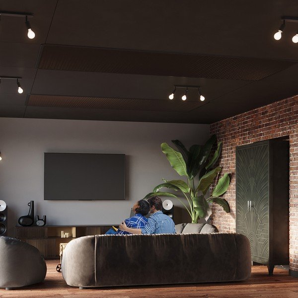 Must laevalgusti ø 6 cm Brando - Sollux-image-4