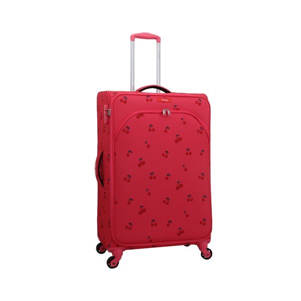Komplekt 3 pagasit 4 rattal magenta toonis Lollipops Cherry - LOLLIPOPS-image-3