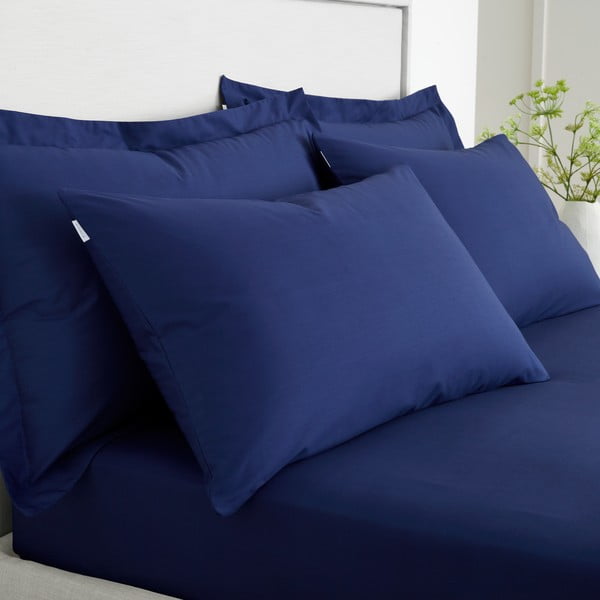 Perkal-puuvillased padjapüürid 2tk komplektis 50x75 cm Cotton Percale - Bianca-image-2