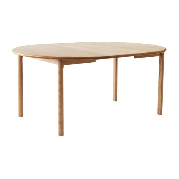 Ümmargune kokkupandav söögilaud lisaplaadiga ø 120 cm Noor - Hammel Furniture-image-2