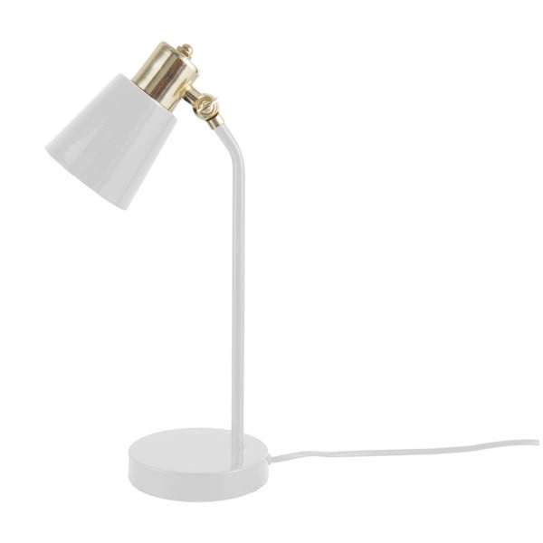 Bílá stolní lampa Leitmotiv Classic