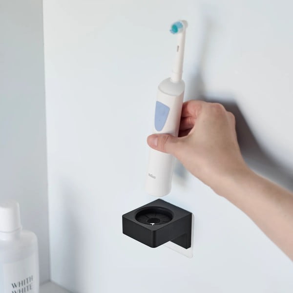 Must plastmass multifunktsionaalne hoidik Film Hook – YAMAZAKI-image-3