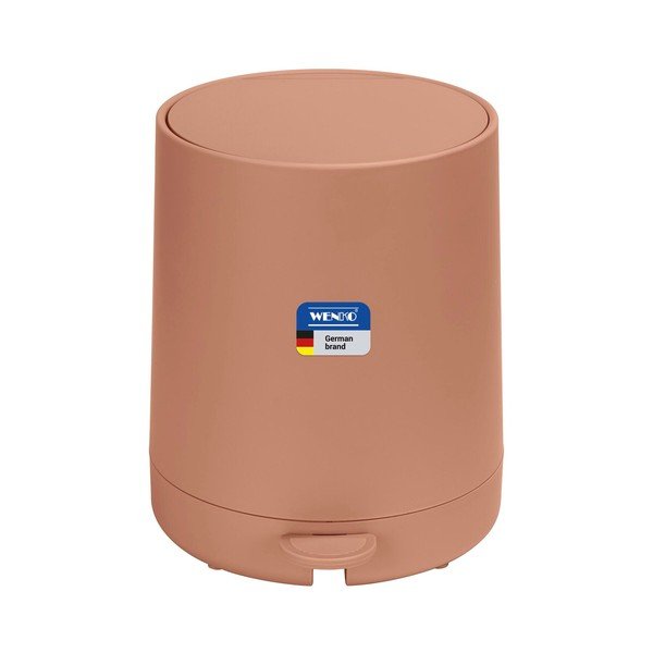Pruun plastmassist prügikast 5 l Fablo - Wenko-image-3