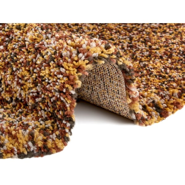 Ümmargune vaip pronksi värvi ø 160 cm Shag - Hanse Home-image-2