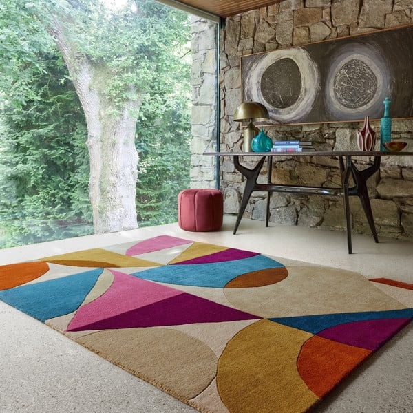 Käsitsi kootud villane vaip 120x170 cm Oblix - Flair Rugs-image-1