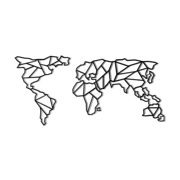 Metallist seinakaunistus Kaart, 60 x 130 cm - Bystag