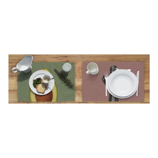 2 taldriku komplekt Avokaado - Surdic-image-1