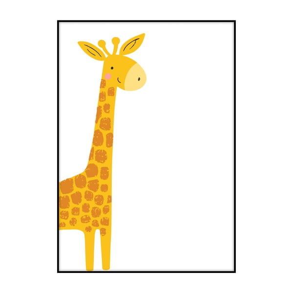 Plakát Imagioo Sweet Giraffe, 40 x 30 cm