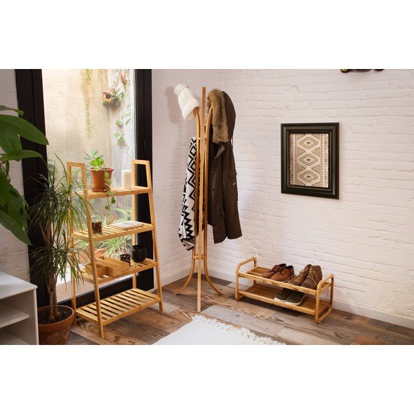 Bambusest mantli- ja mütsihoidja Bambus - Compactor-image-1