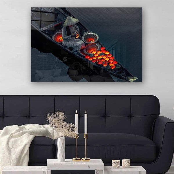 Klaasist maal 70x50 cm China - Wallity-image-1