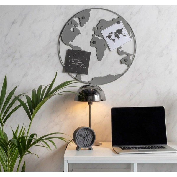 Magnetiline teadetetahvel World Map - PT LIVING-image-1