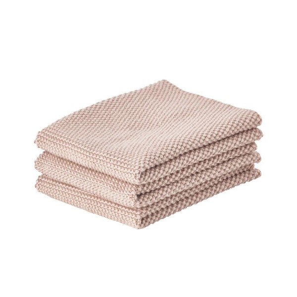 Puuvillased rätikud 3 tk 27x27 cm komplektis - Zone-image-1