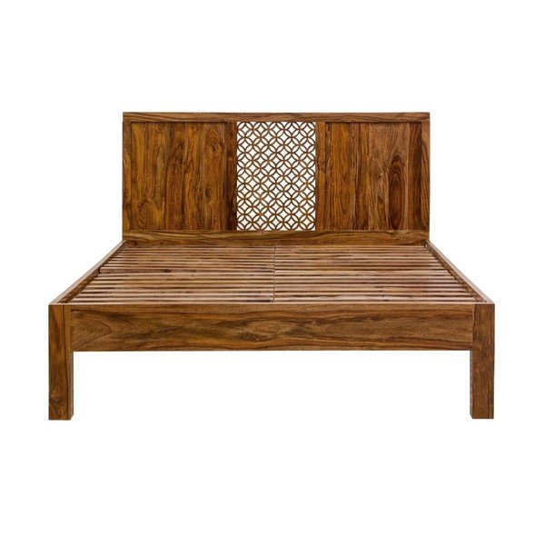 Postel z masivního palisandrového dřeva Massive Home Rosie, 160 x 200 cm-image-2