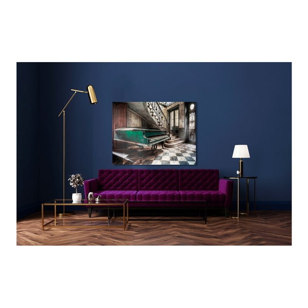 Lõuendmaal Uno Piano, 85 x 113 cm Silver - Styler-image-2