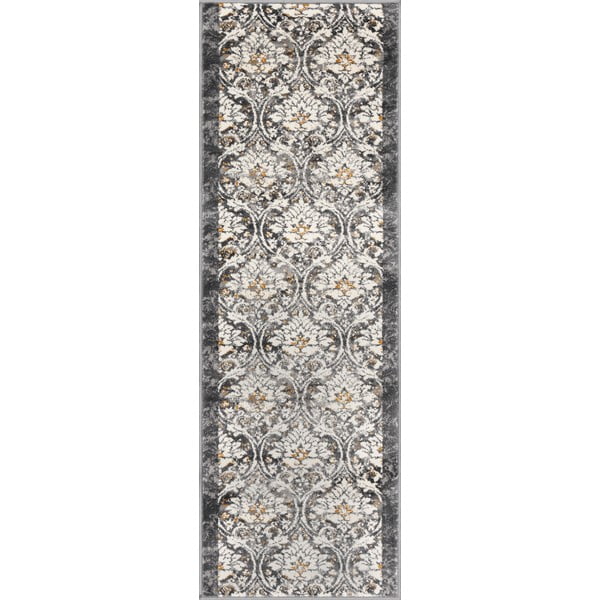 Tumehall/elevandiluu värvi vaip 67x200 cm Soft Viskan - FD