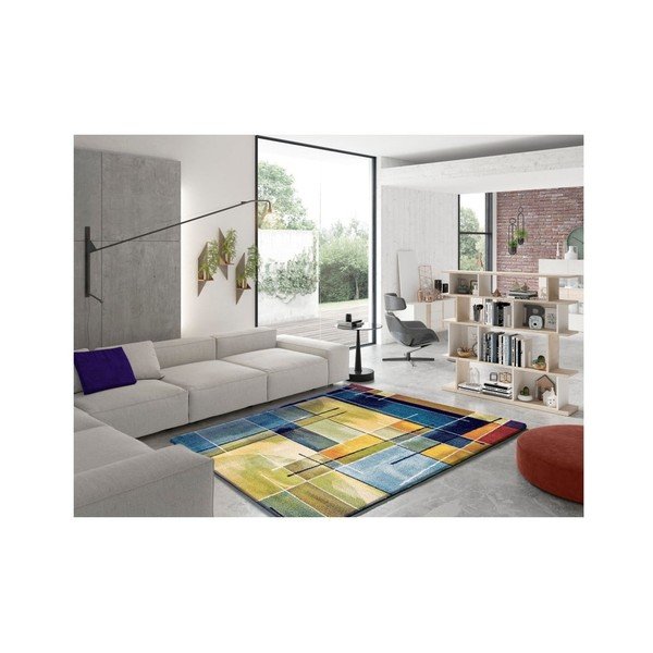 Sinine ja kollane vaip Lenny Multi, 120 x 170 cm - Universal-image-1