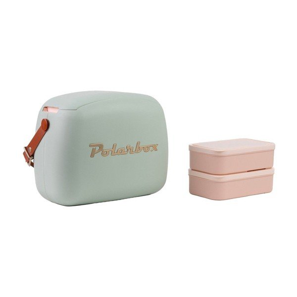 Hallikas-roheline jahutuskast 6l Classic Gold - Polarbox