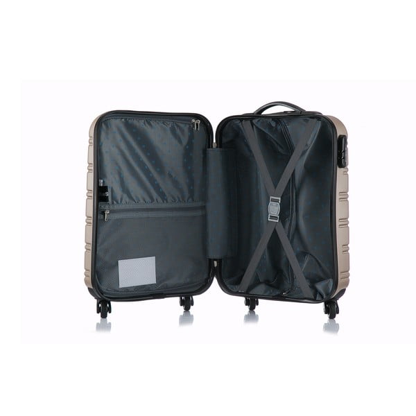 Beež rattaga kohver Bilbao, 35 l - Bluestar-image-4