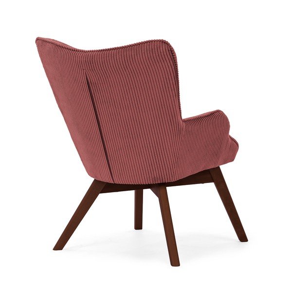 Punane velvetist tugitool Niko - Ropez-image-3