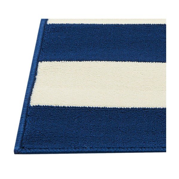 Sinine ja valge õuevaip , 133 x 190 cm Stripes - Floorita-image-1