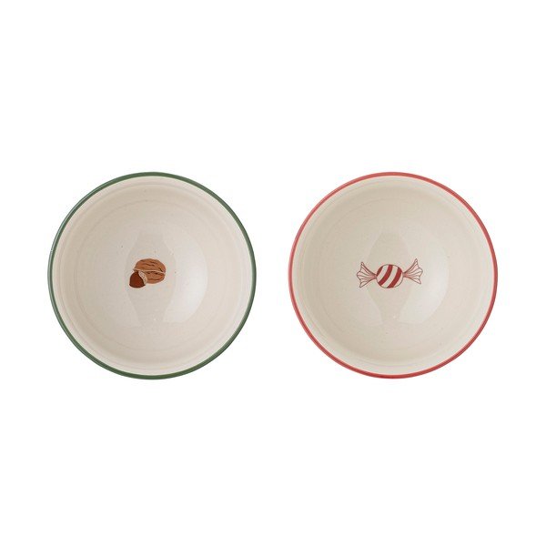 Jõulumotiividega kausid, 2 tk komplektis ø 14 cm Jolly - Bloomingville-image-2