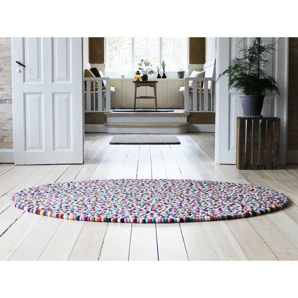 Pallivillane vaip Multi Pang, ⌀ 200 cm Ball Rugs - Wooldot-image-2