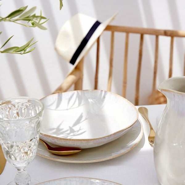 Valge keraamiline taldrik , ⌀ 26,5 cm Brisa - Costa Nova-image-1