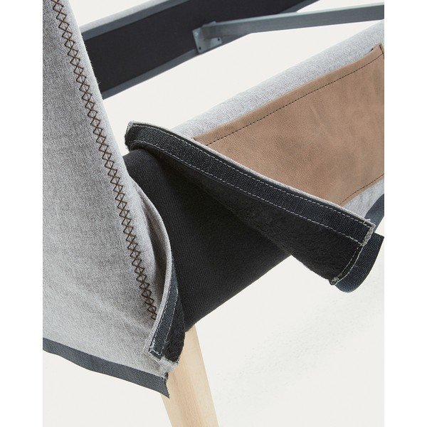 Roosa polsterdatud voodipeats 108x76 cm Dyla - Kave Home-image-4