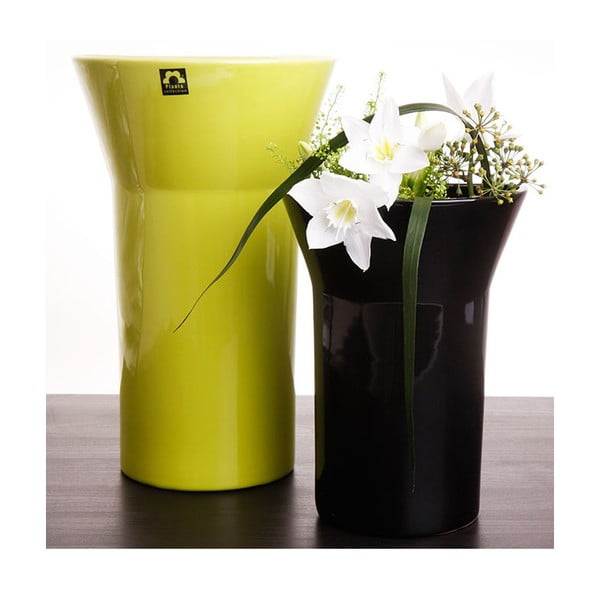 Váza Conie 25 cm, zelená